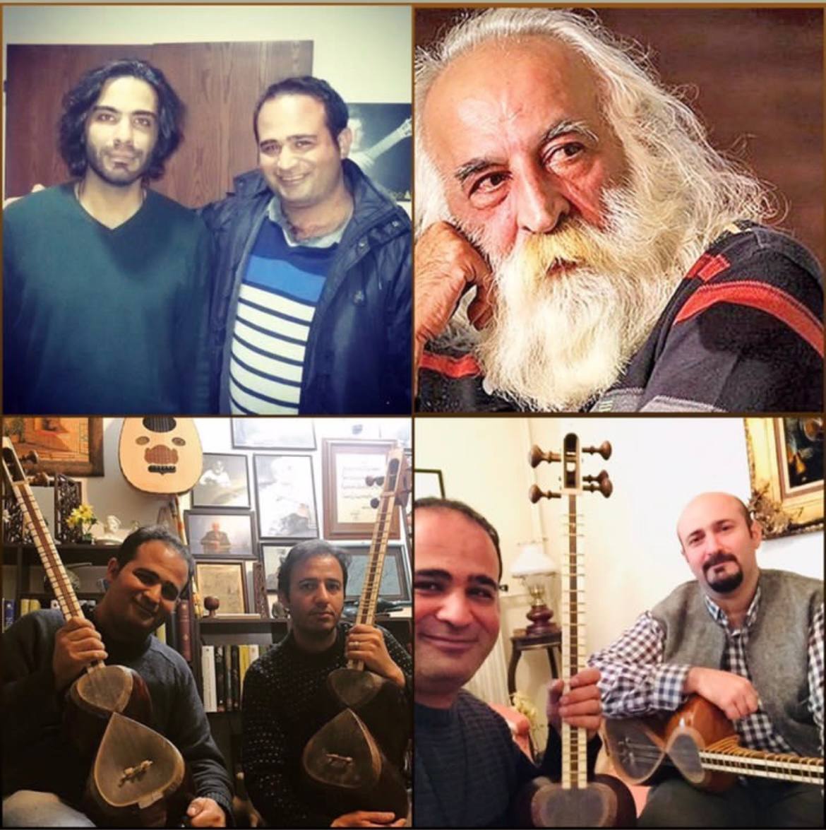 اساتید استاد علی اقبال:محمدرضا لطفی، حامد فکوری و علی قمصری اساتید استاد علی اقبال:محمدرضا لطفی، حامد فکوری و علی قمصری